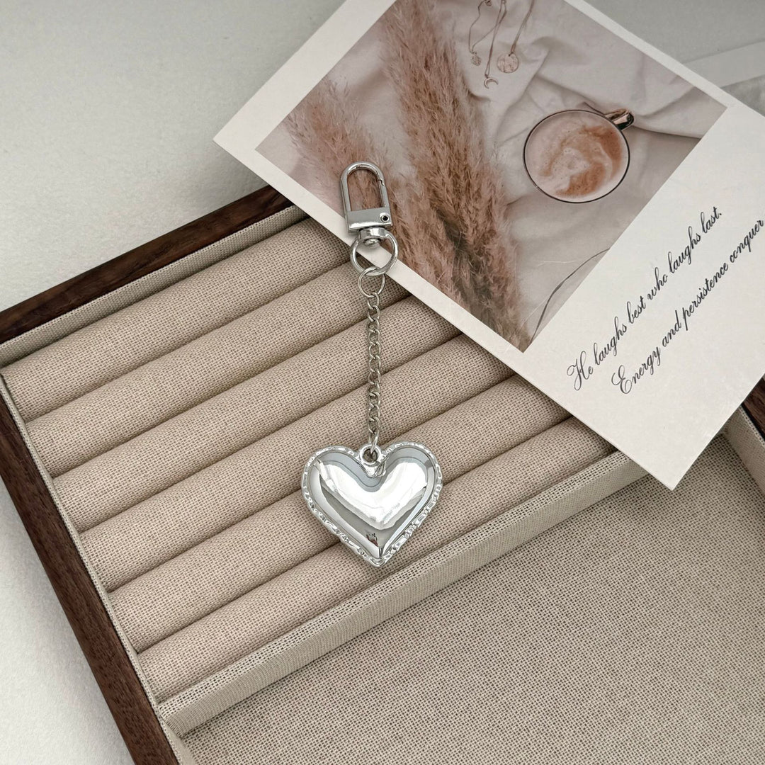 Heart-Shaped Metal Keychain Kalsten