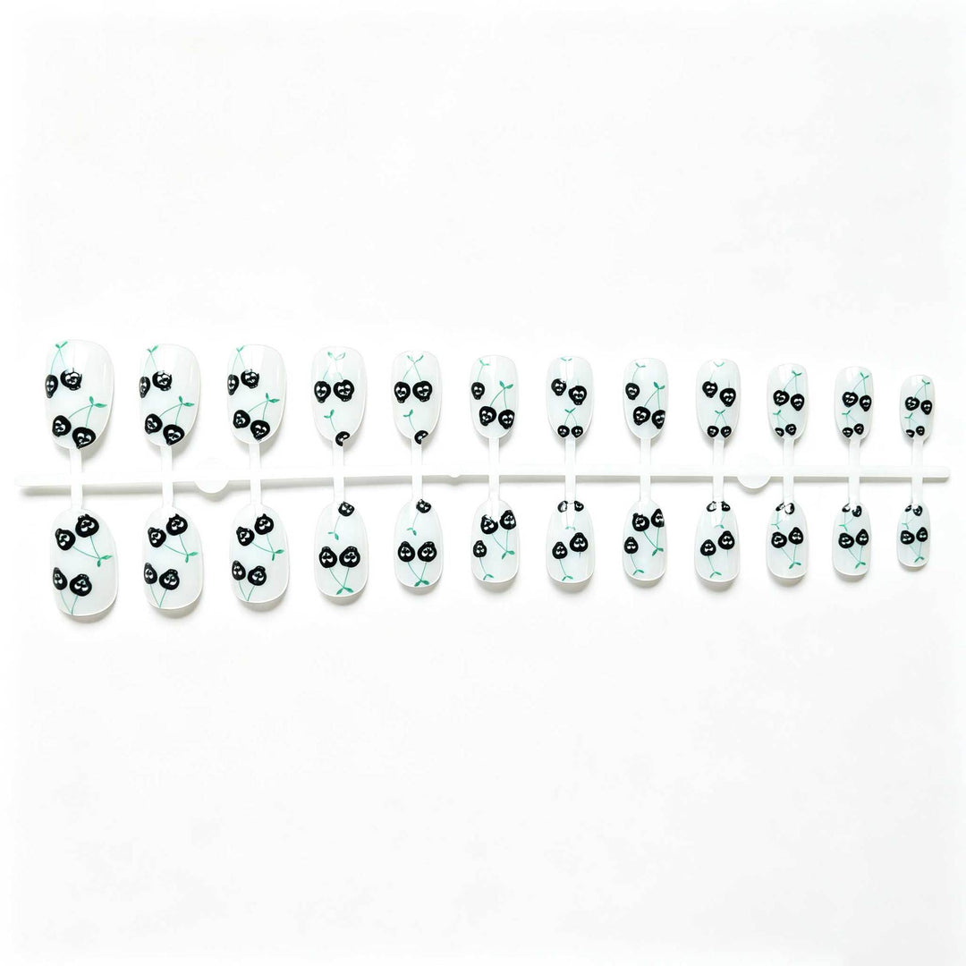 Edgy Skull Cherry Nail Art Kit