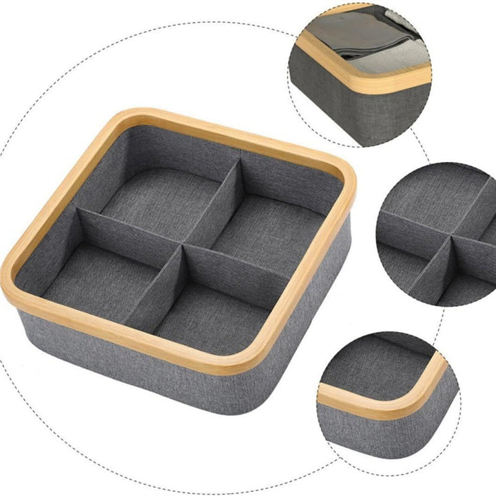 Felt Organizer with Bamboo Frame Kalsten