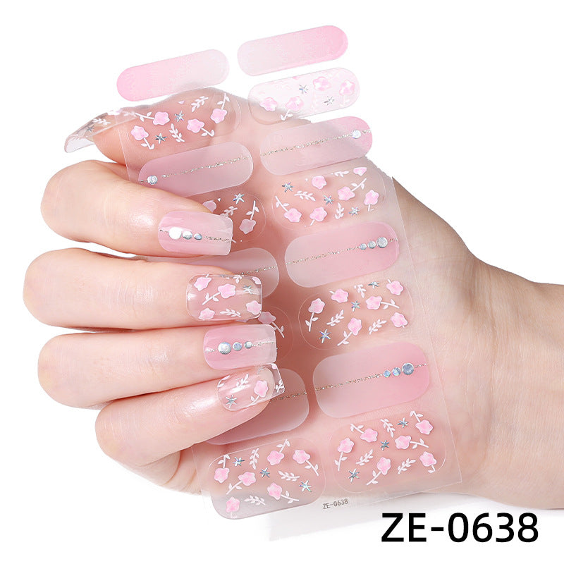 Floral Nail Art Stickers