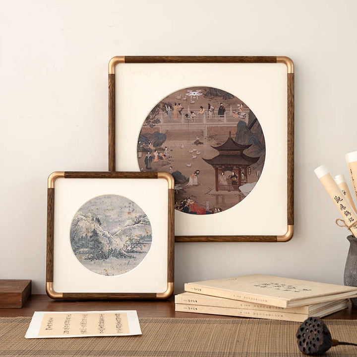 Decorative Framed Landscape Artwork