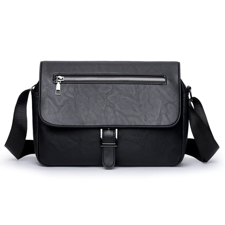 Stylish Leather Messenger Bag