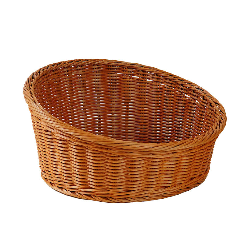 Ladies oval basket made of high-quality willow material Kalsten
