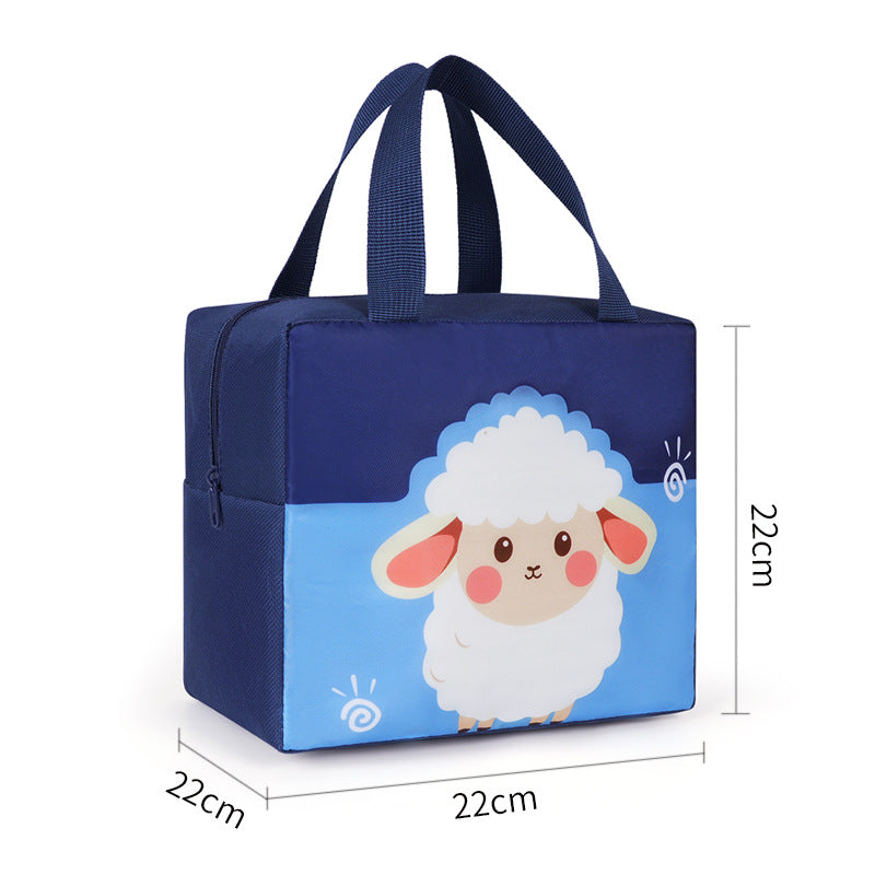 Adorable Sheep-Themed Insulated Lunch Bag Kalsten