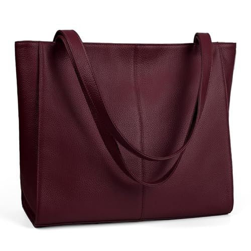 Elegant and Spacious Leather Bag Kalsten