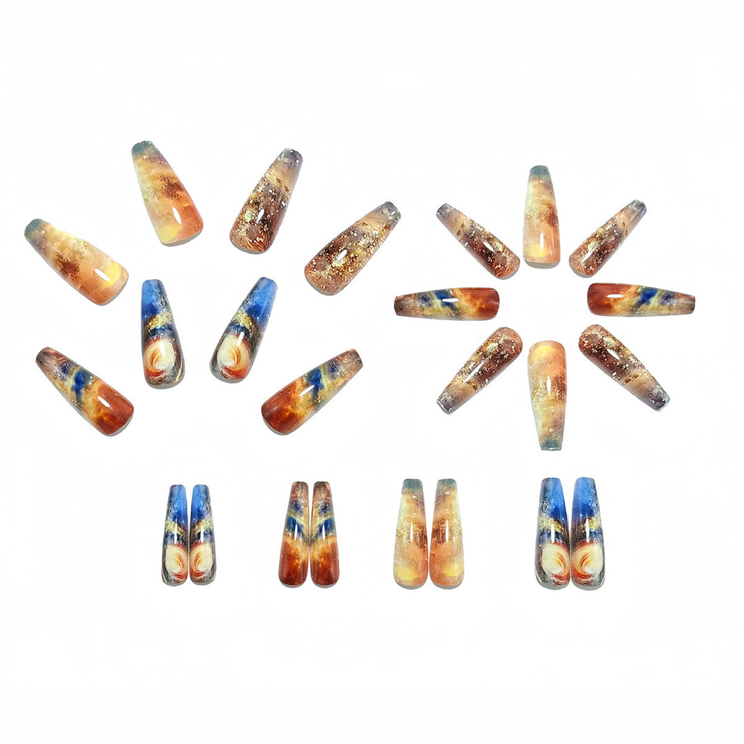 Glamorous Art Nails In Creative Galaxy Design Kalsten