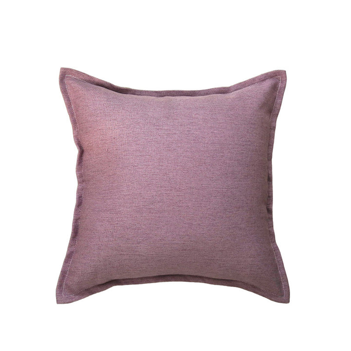 Decorative Linen Throw Pillow Cover with Piped Edge