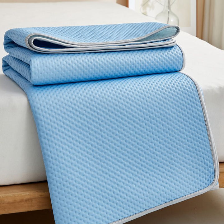 Unisex nan cooling mattress topper with breathable pressure relief and non-slip bottom Kalsten