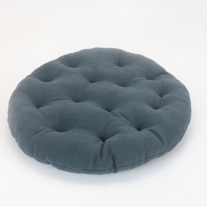 Cozy floor cushion in round design Kalsten