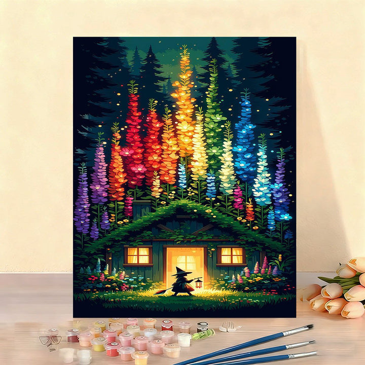 Whimsical Forest Adventure Art Print Kalsten