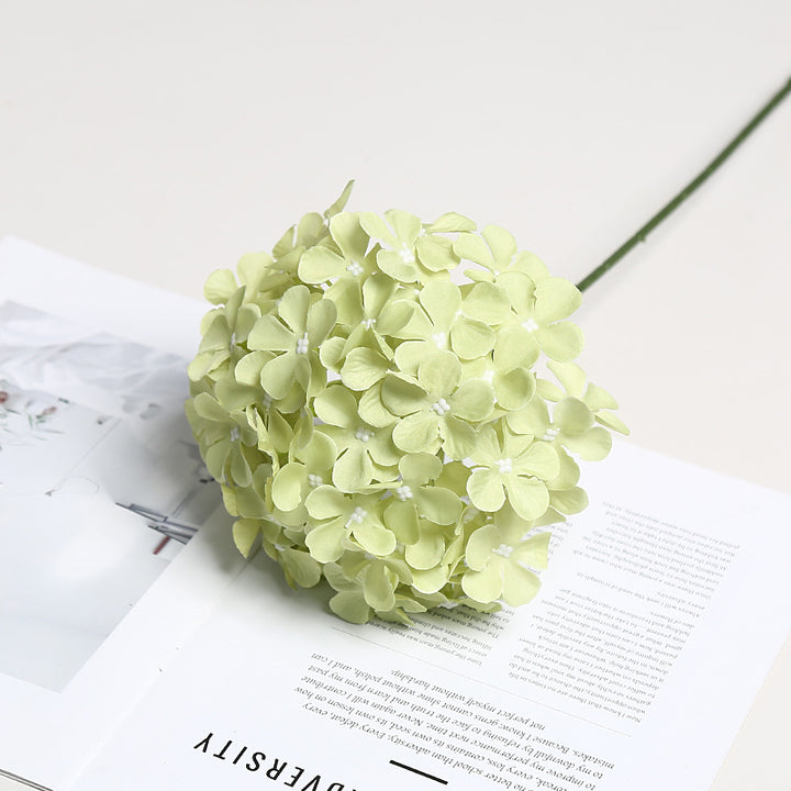 Realistic Floral Hydrangea Stem