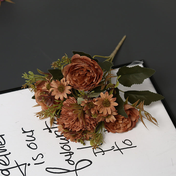 Decorative Faux Flower Arrangement for Home Display