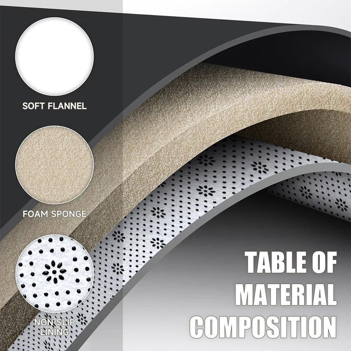 Festive Winter-Themed Bath Mat Kalsten