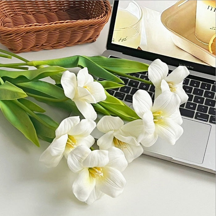 Realistic Orchid Floral Arrangement