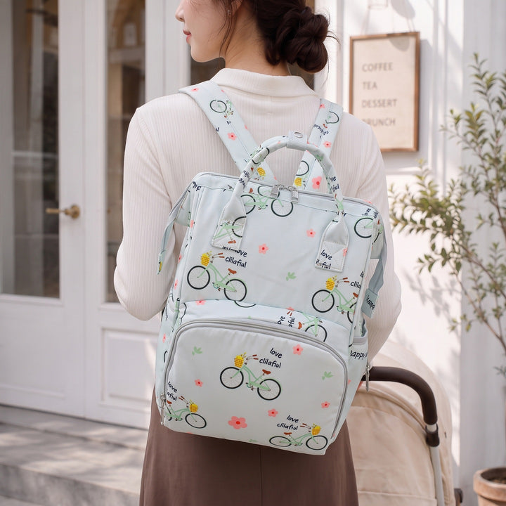 Playful Illustrated Backpack Kalsten