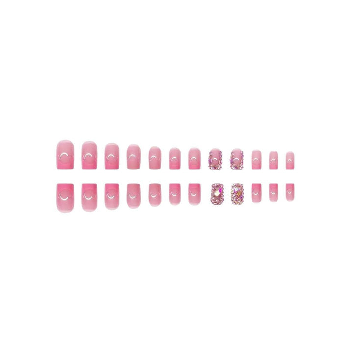 Decorative Nail Art Set with Rhinestone Accents Kalsten