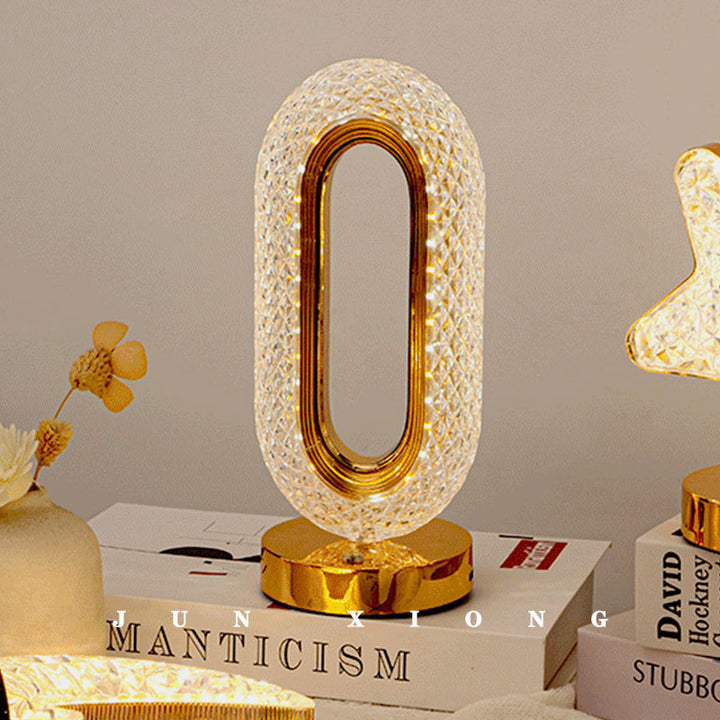 Crescent Moon Decorative Table Lamp
