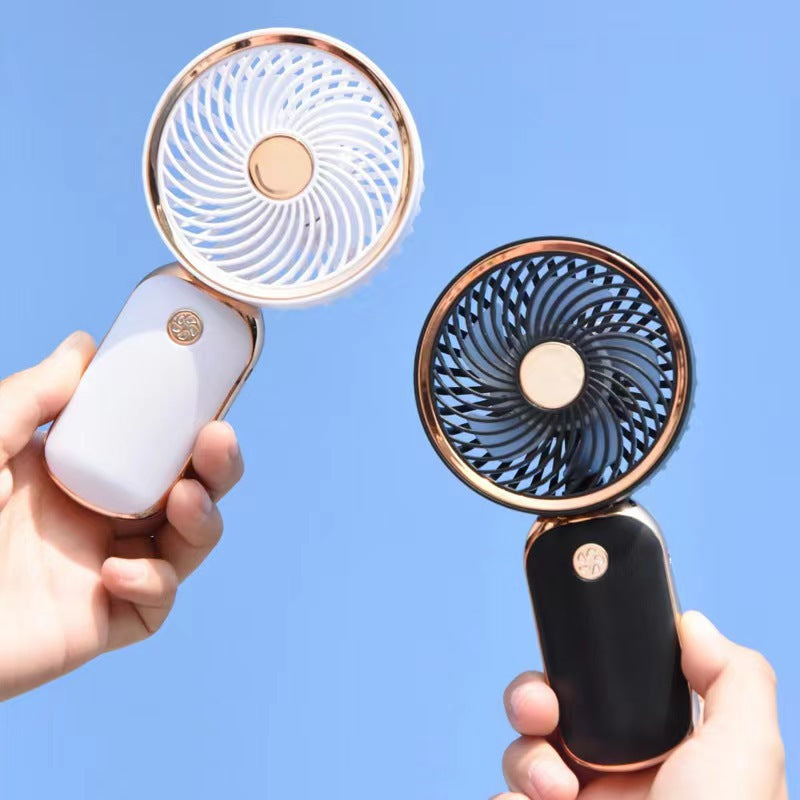 Women's Portable Mini Fan with Innovative Spiral Design Kalsten