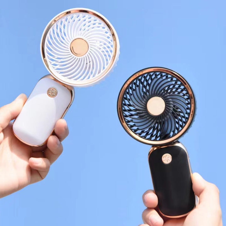 Women's Portable Mini Fan with Innovative Spiral Design Kalsten