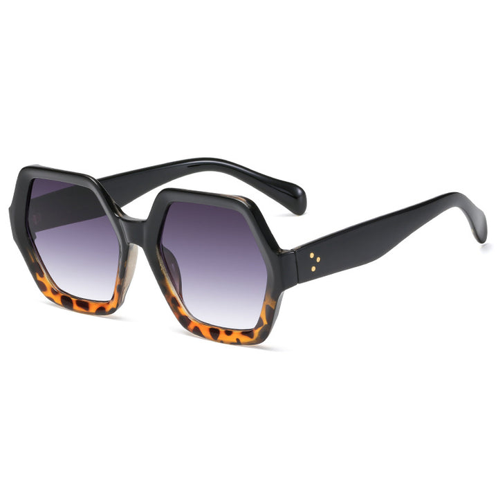 Women's geometric reading glasses in striking honeycomb frame design Kalsten