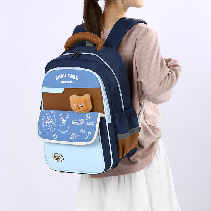 Kid's Playful Cartoon-Themed Backpack Kalsten