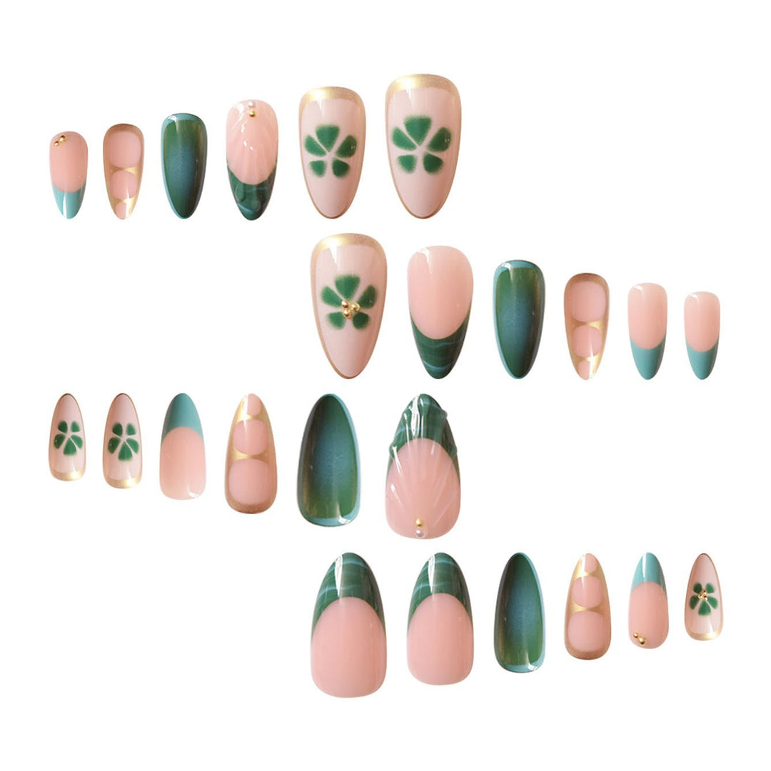 Glamorous Artistic Press-On Nail Extensions Kalsten