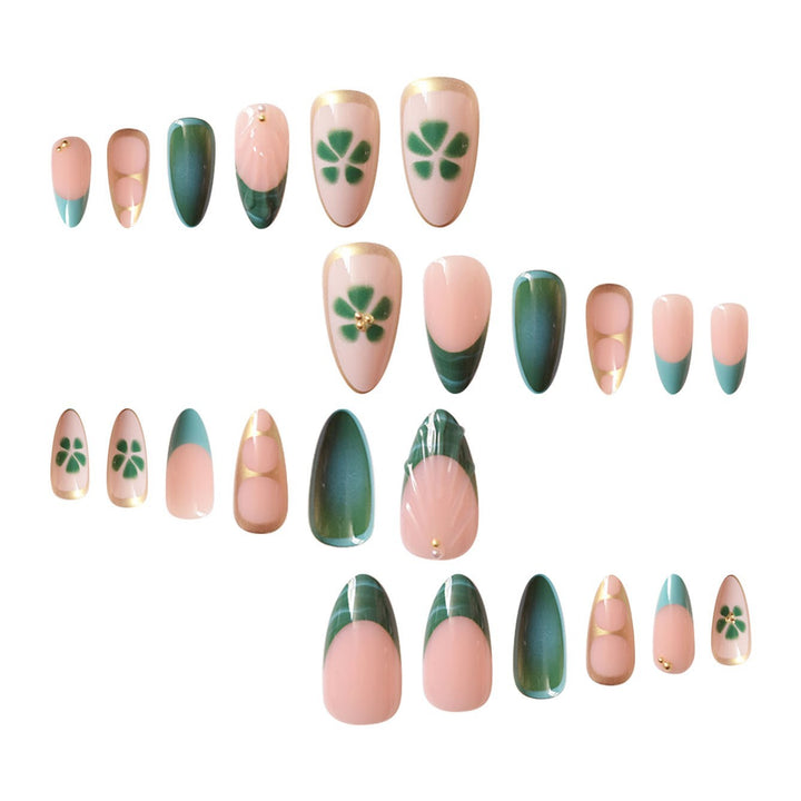 Glamorous Artistic Press-On Nail Extensions Kalsten