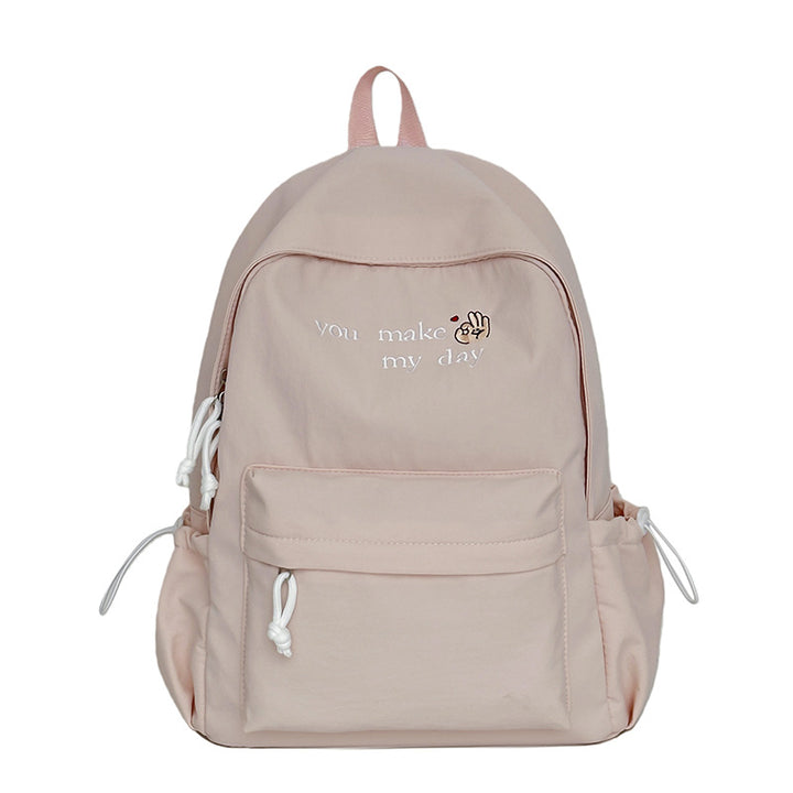Casual Embroidered Mini Backpack Kalsten
