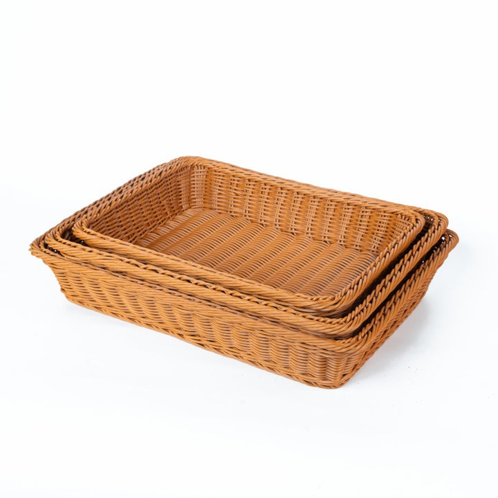 Stackable Woven Storage Tray Kalsten