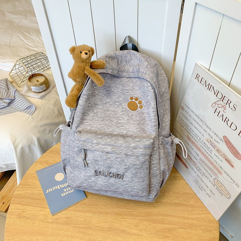 Casual Embroidered Backpack Kalsten 1791205199