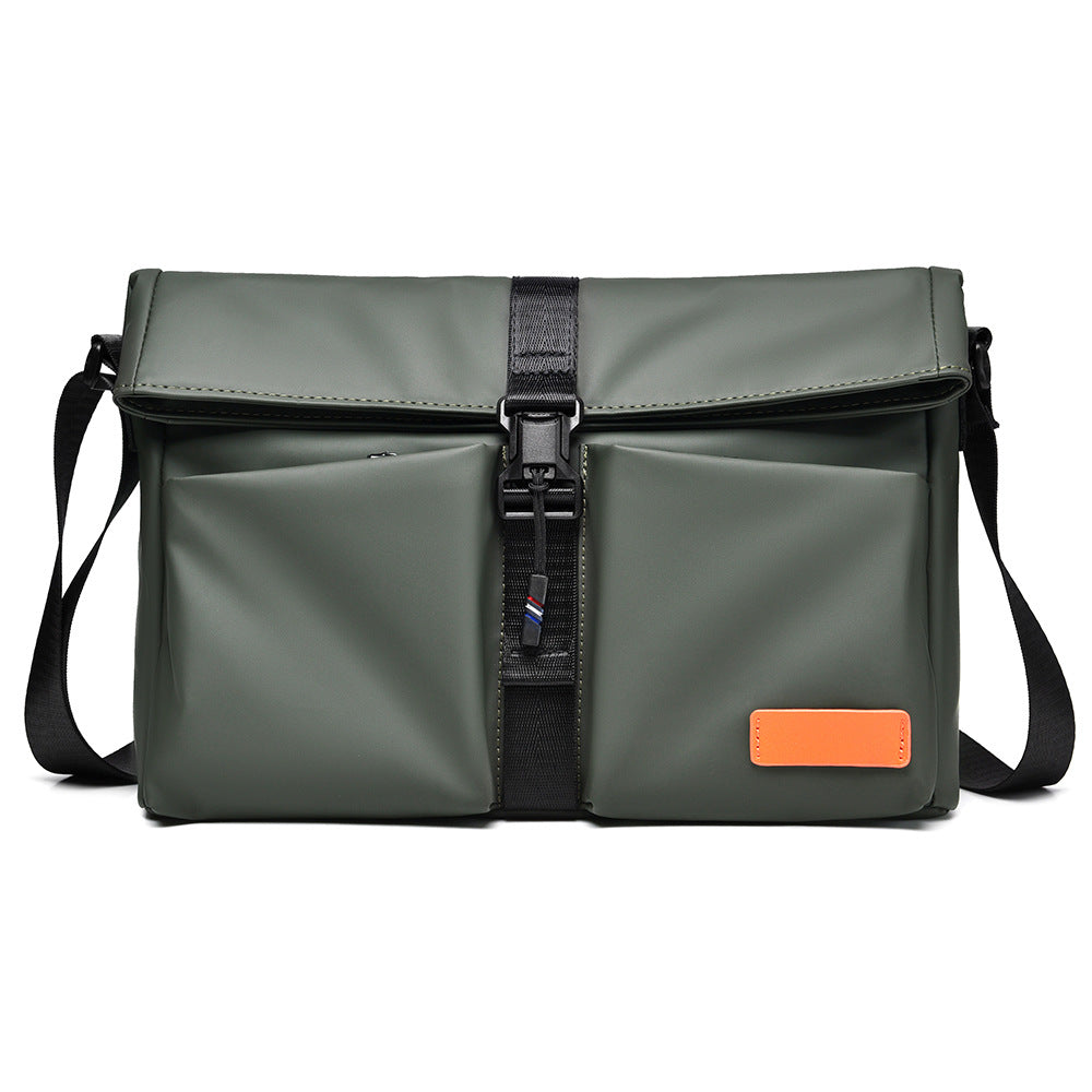 Stylish Multi-Compartment Messenger Bag Kalsten