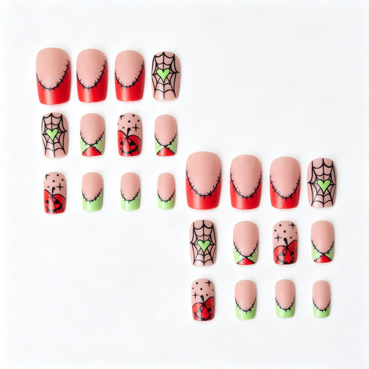 Creative Halloween Nail Art Design Kit