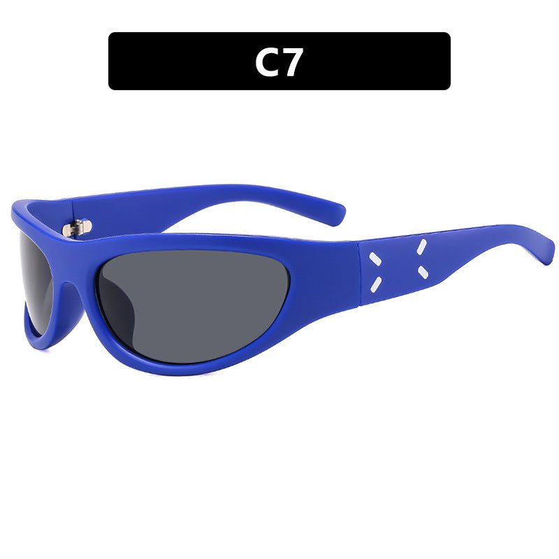 Women's sports sunglasses with ergonomic design and polarized lenses Kalsten