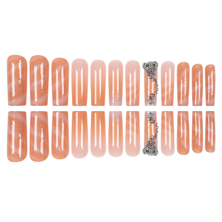 Decorative Long Stiletto Nail Art Extensions Kalsten
