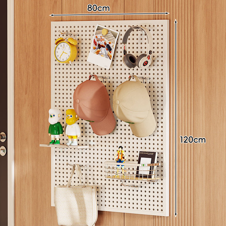 Wall-Mounted Pegboard Organizer