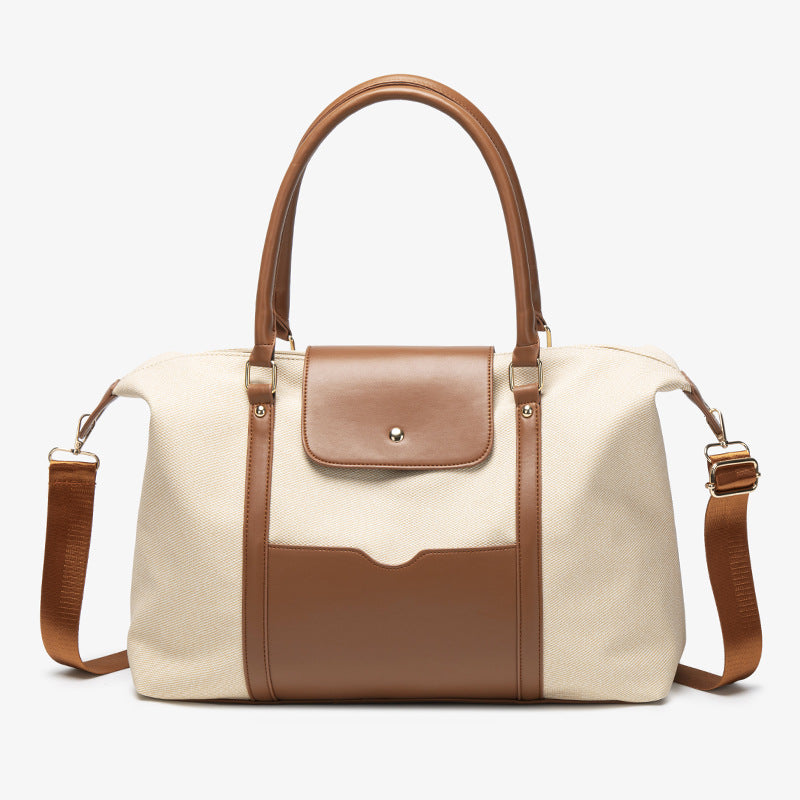 Classic Canvas Weekender Tote Bag