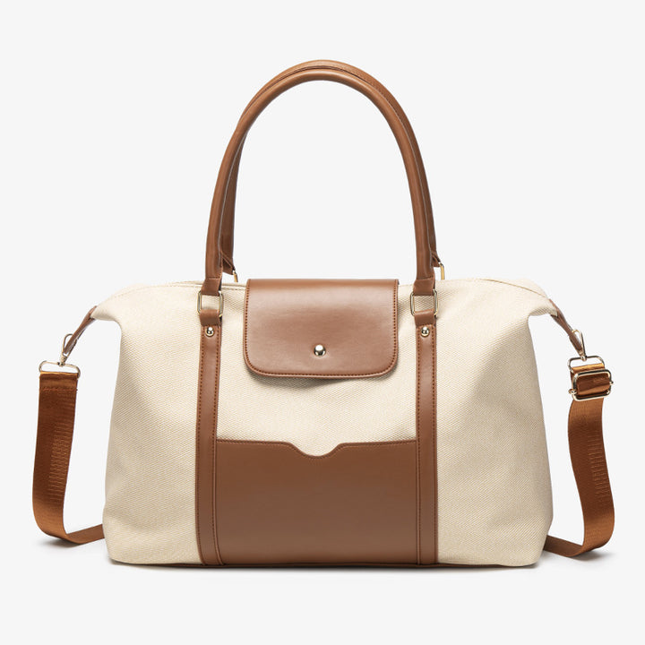 Classic Canvas Weekender Tote Bag
