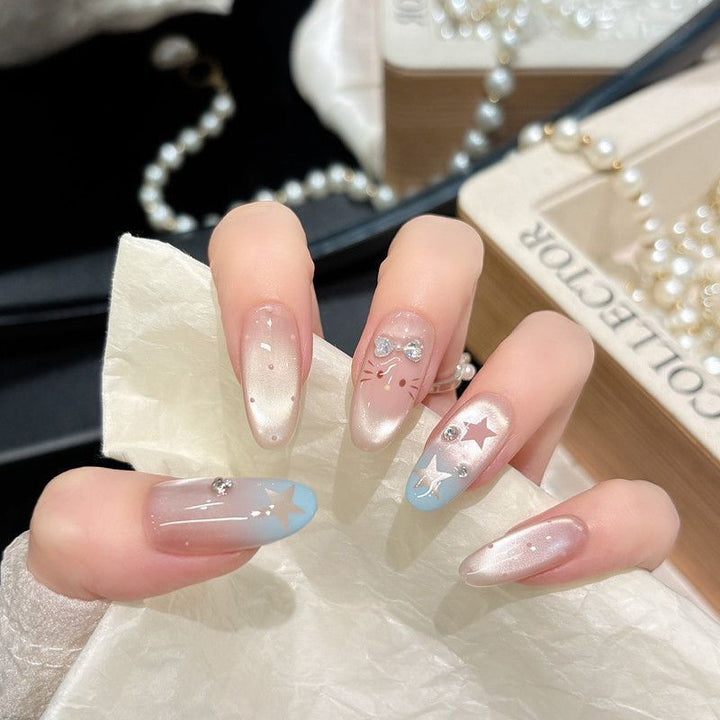 Premium Glamorous Press-On Nail Extensions Kalsten