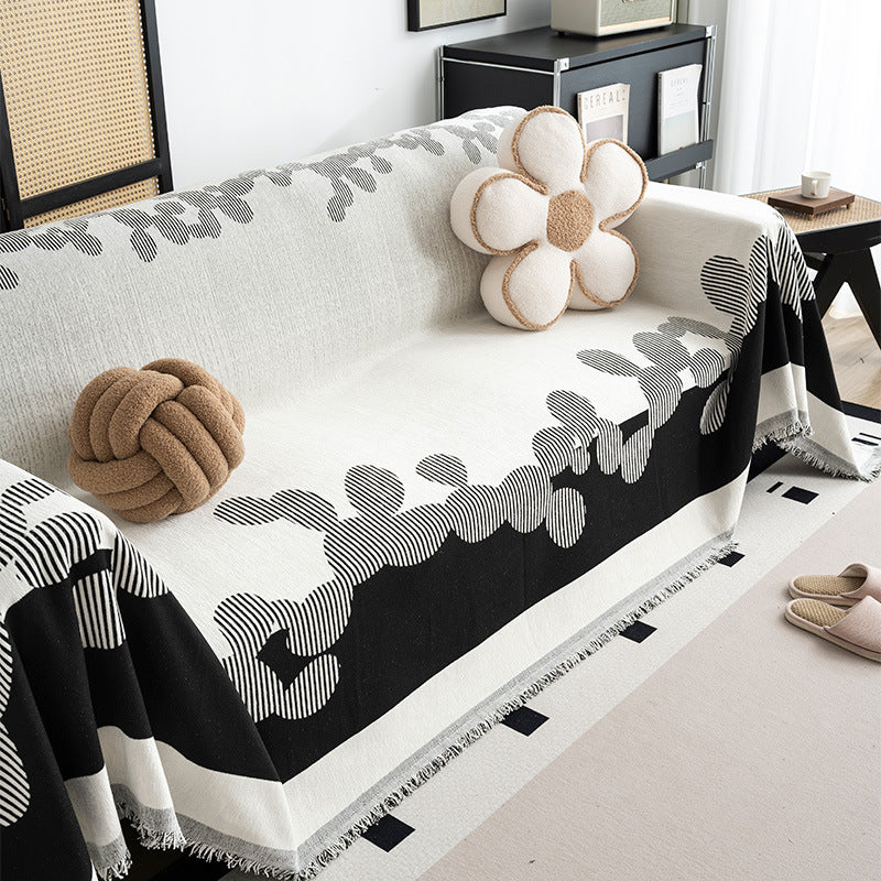 Elegant Textured Throw Blanket