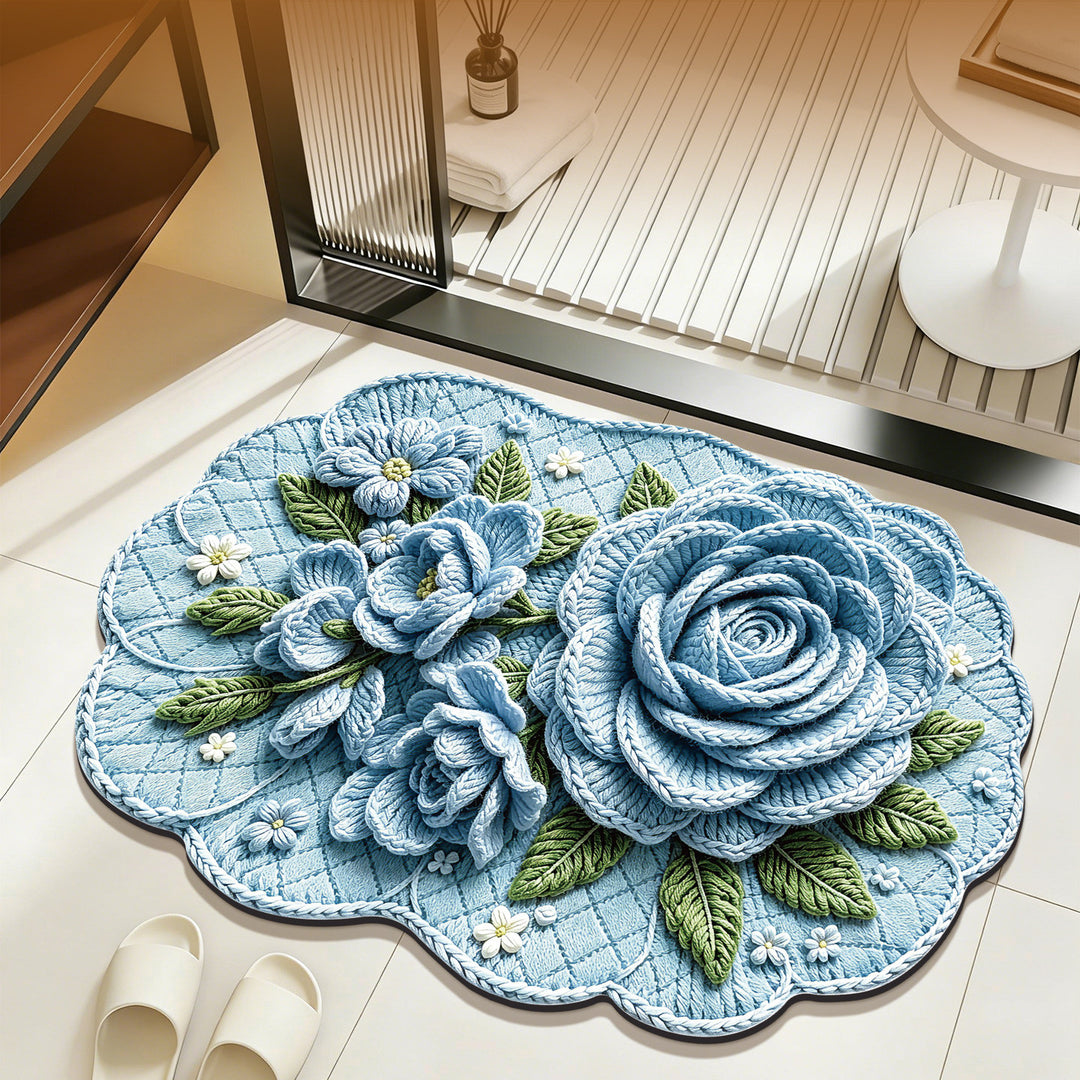 Decorative Floral Area Rug