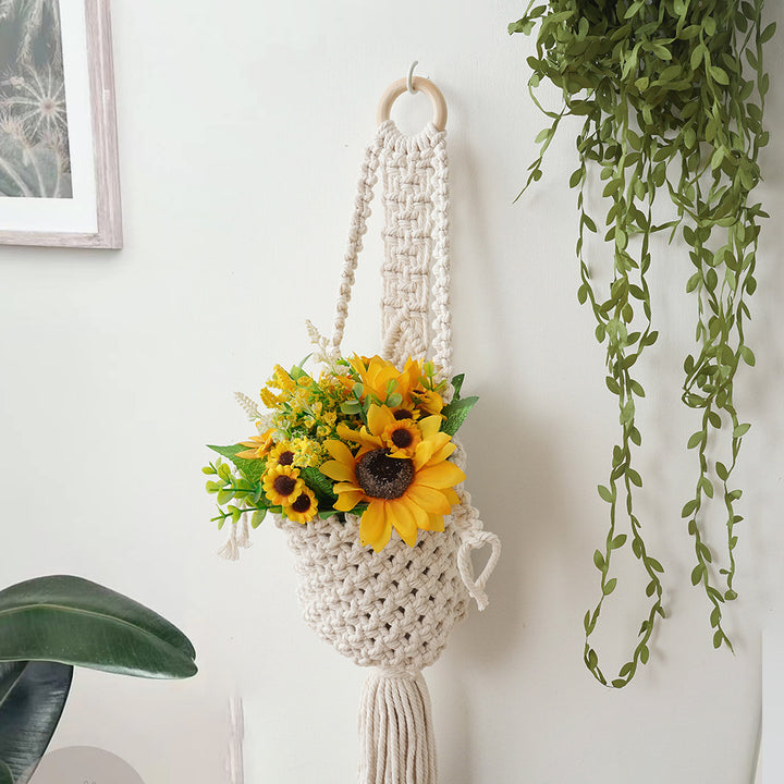 Bohemian Macrame Plant Holder Kalsten