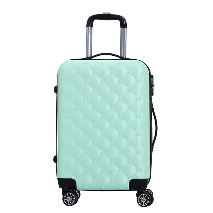 Unisex Quilted Hard Shell Carry-On Suitcase Kalsten