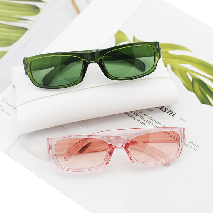 Women's fashionable sunglasses in stylish rectangular design Kalsten