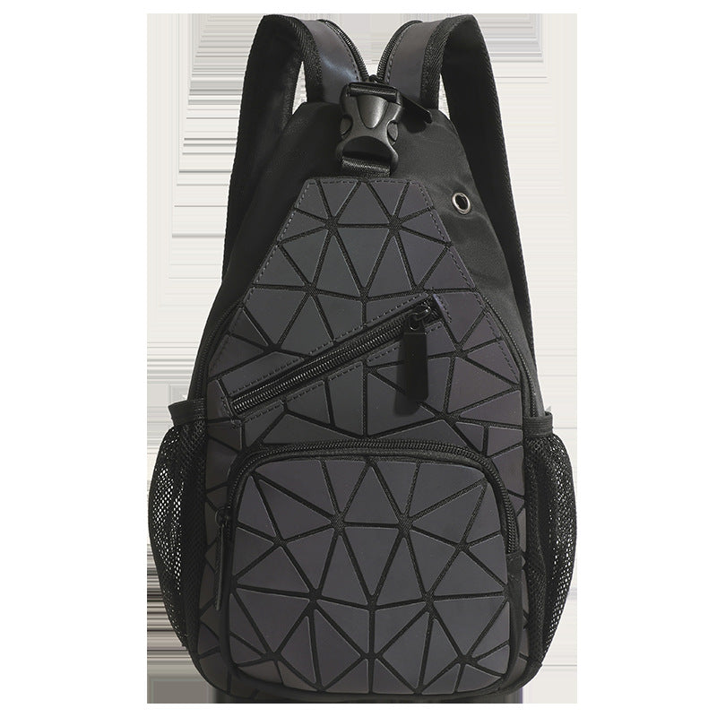 Geometric Patterned Sling Bag
