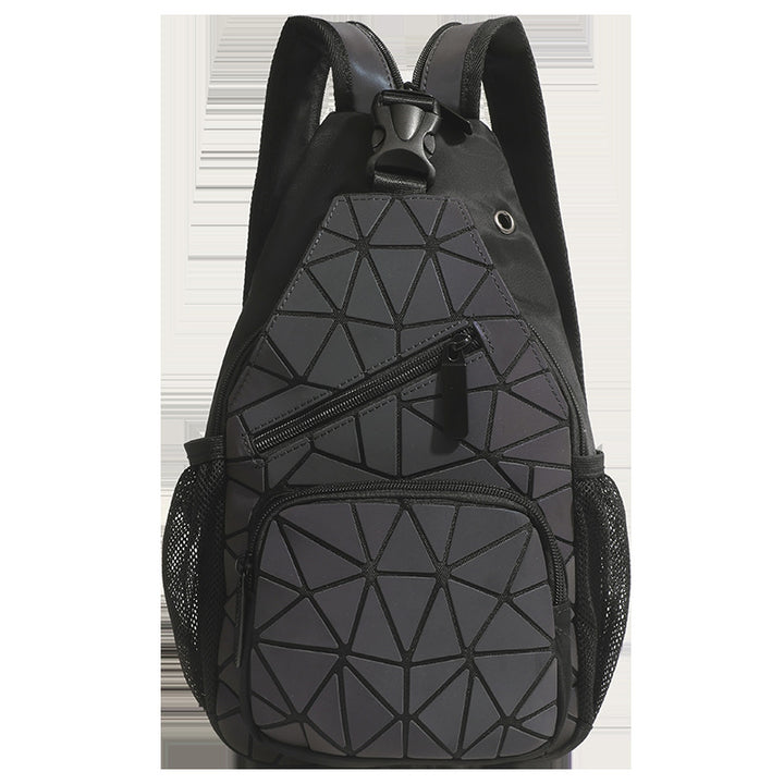 Geometric Patterned Sling Bag