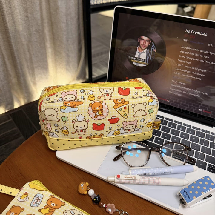 Cute Food-Themed Pencil Pouch