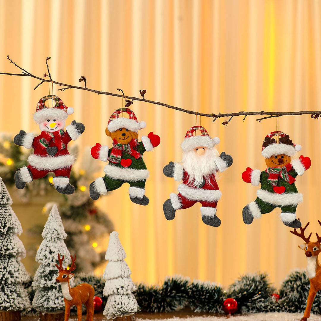 Festive Santa Claus Ornament Kalsten