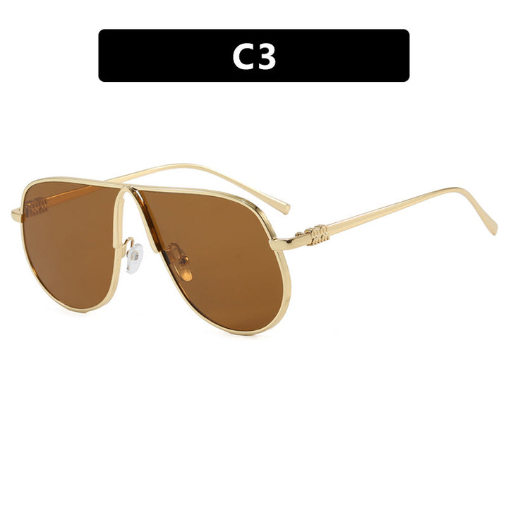 Women's pilot sunglasses with high-quality metal frame and polarized lenses Kalsten