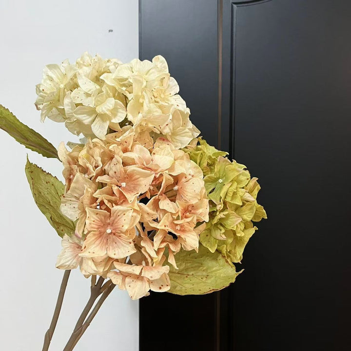 Lifelike Hydrangea Floral Bouquet