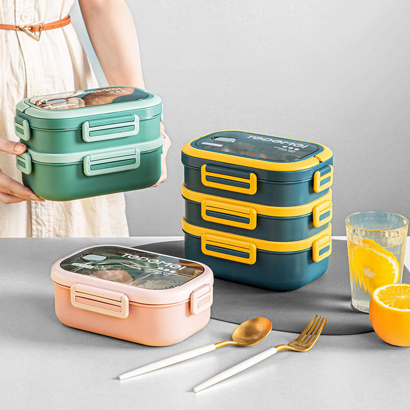 Multi-Compartment Insulated Food Storage Container